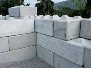 Betónové kocky - bloky