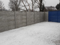 Betónové oplotenie pozemku - panelový plot