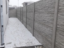 Betónové oplotenie pozemku - panelový plot