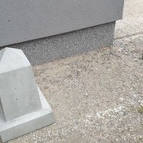 Betónové stĺpiky - parkovacie zábrany z betónu