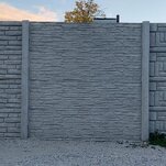 Betónový plot obklad kameň Novinka - Bagin2