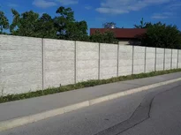 Betónový plot vzor kameň Betónový plot vzor kameň