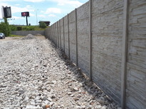 Betónový plot vzor kameň