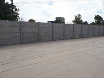 Betónový plot vzor kameň