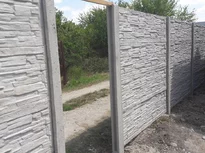Okrasné betónové oplotenie vzor kameň Okrasné betónové oplotenie vzor kameň