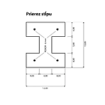 Prierez stĺpu Prierez stĺpu