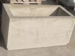 Vyvýšený záhon betónový hladký Vyvýšený záhon betónový hladký